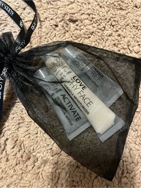 Trio of beauty society travel sizes